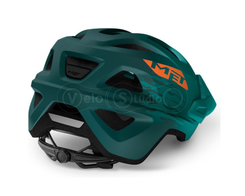 Вело шлем MET Echo Alpine Green Orange L (57-60 см)