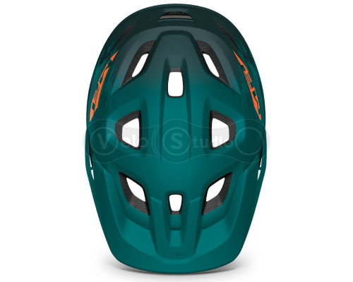 Вело шлем MET Echo Alpine Green Orange L (57-60 см)