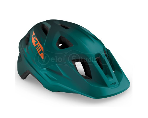 Вело шлем MET Echo Alpine Green Orange L (57-60 см)