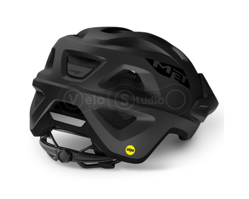 Вело шолом MET Echo MIPS Black L (57-60 см)