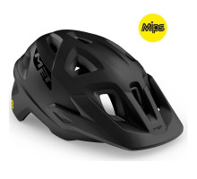 Вело шолом MET Echo MIPS Black L (57-60 см)