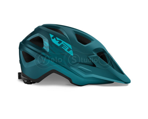 Вело шолом MET Echo Petrol Blue Matt L (57-60 см)