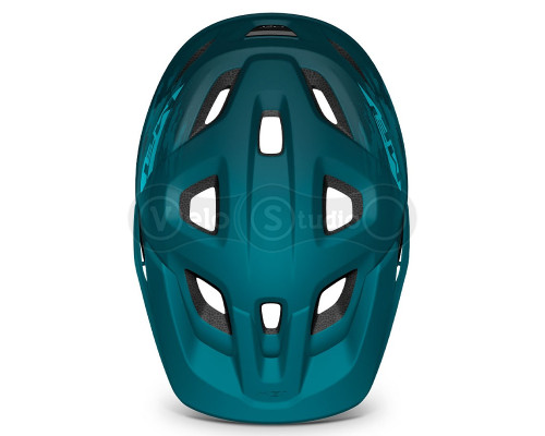 Вело шолом MET Echo Petrol Blue Matt L (57-60 см)