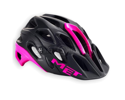 Вело шолом MET Lupo Black Fuchsia L (58-62 см)