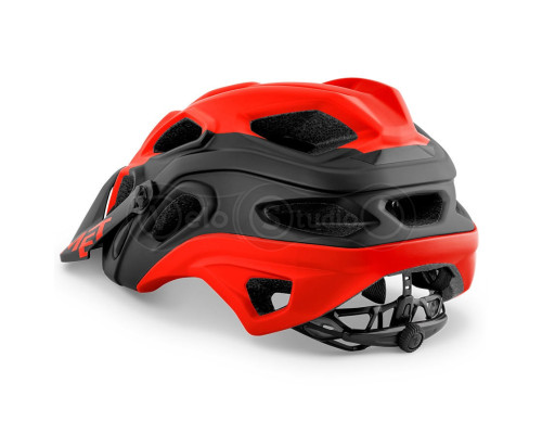 Вело шолом MET Lupo Red Black Matt L (59-62 см)