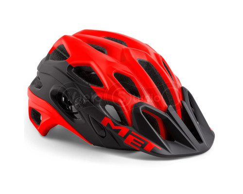 Вело шолом MET Lupo Red Black Matt L (59-62 см)