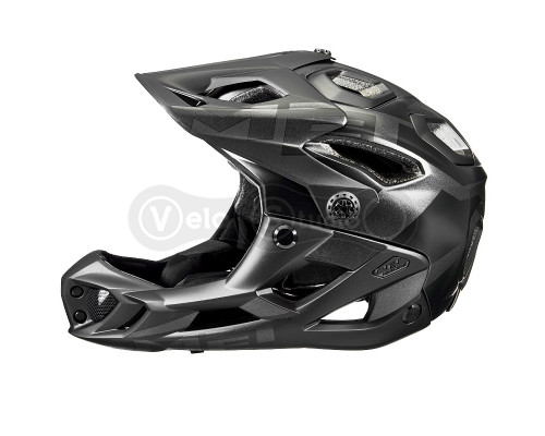 Вело шолом MET Parachute Black Matt M (54-58 см)