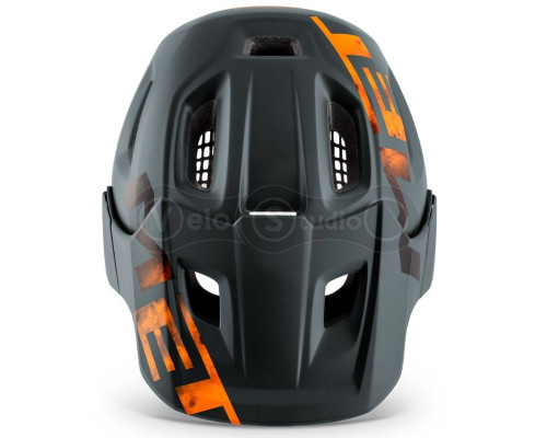 Вело шлем MET Roam Black Orange Matt S (52-56 см)