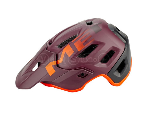 Вело шлем MET Roam Garnet Orange S (52-56 см)