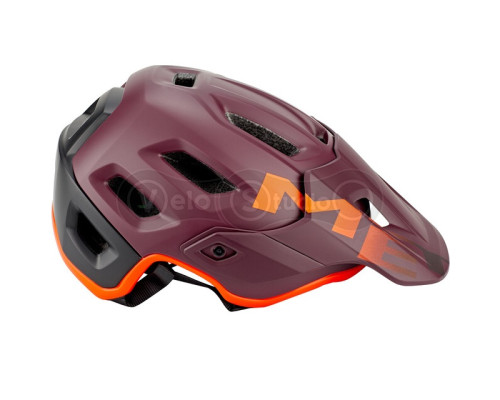 Вело шлем MET Roam Garnet Orange S (52-56 см)