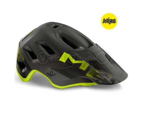 Вело шлем MET Roam MIPS Camo Lime Green S (52-56 см)