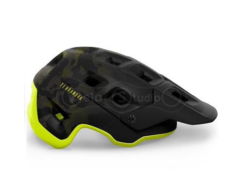 Вело шолом MET Terranova Camo Lime Green S (52-56 см)