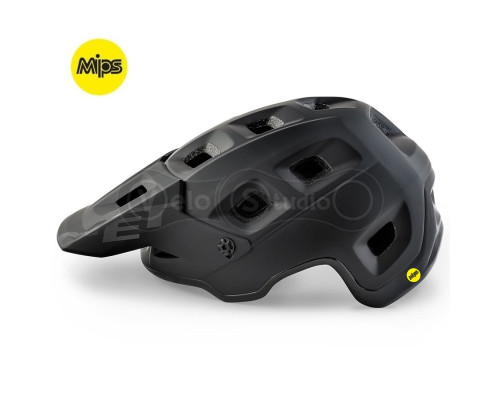 Вело шолом MET Terranova MIPS Black Matt M (56-58 см)