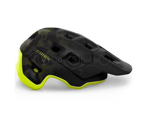 Вело шолом MET Terranova MIPS Camo Lime Green Matt L (58-61 см)