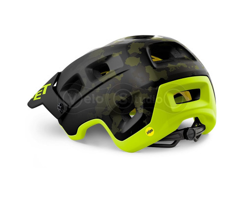 Вело шолом MET Terranova MIPS Camo Lime Green Matt L (58-61 см)