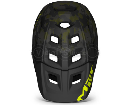 Вело шолом MET Terranova MIPS Camo Lime Green Matt L (58-61 см)