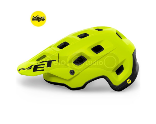 Вело шолом MET Terranova MIPS Lime Green Matt S (52-56 см)