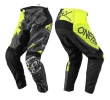 Вело штаны O`Neal Element Pants Ride Black Neon Yellow размер 28