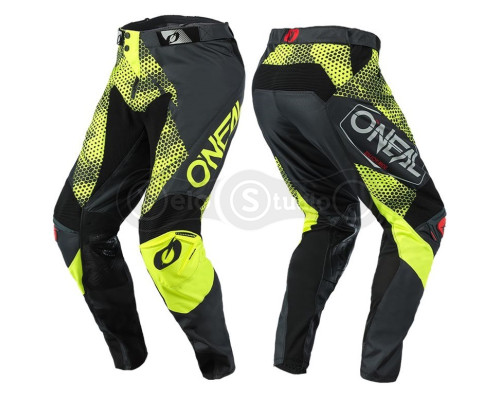 Вело штани O`Neal Mayhem Pants Covert Charcoal Neon Yellow розмір 32