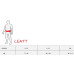 Захисний пояс LEATT Kidney Belt 3DF 3.5 Black L/XL