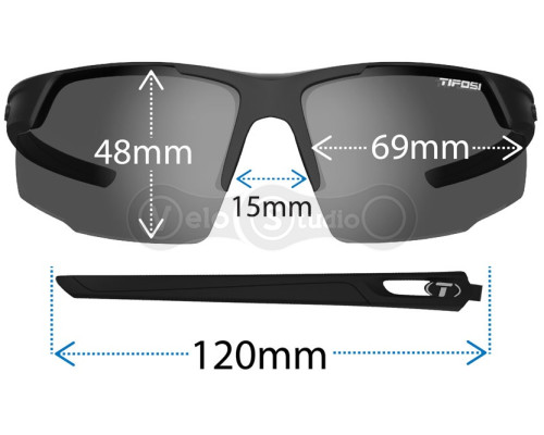 Очки Tifosi Centus Matte Black, США