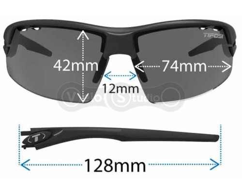 Очки Tifosi Crit Crystal Black фотохромные США