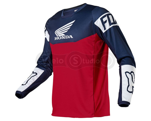 Джерси FOX 180 Honda Jersey Navy/Red размер XL