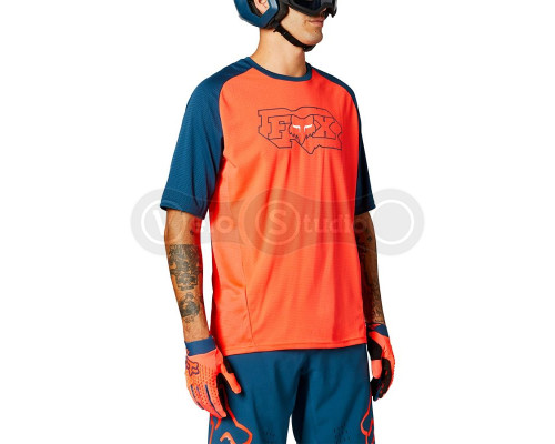 Джерси FOX Defend SS Jersey Atomic Punch размер M