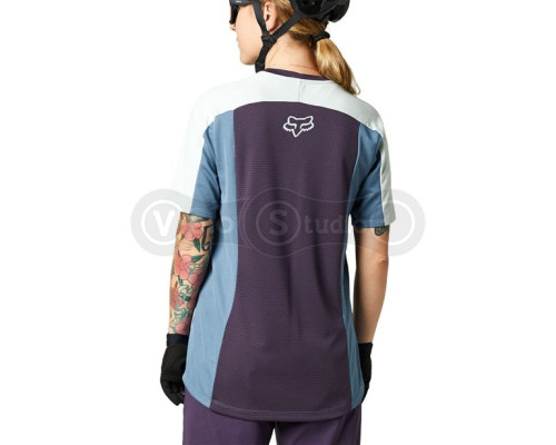 Джерси FOX Defend Womens Jersey SS Dark Purple размер XS