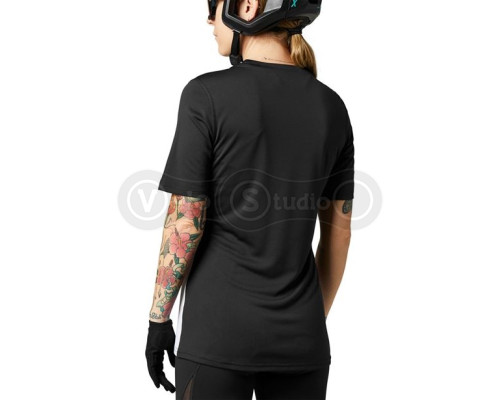 Джерси FOX Defend Womens Jersey SS White/Black размер XS