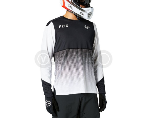 Джерси FOX Flexair Jersey Black/White размер M