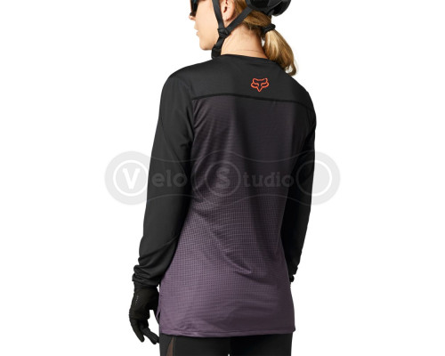 Джерси FOX Flexair LS Womens Black Purple размер S