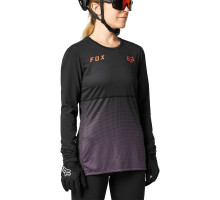 Джерсі FOX Flexair LS Womens Black Purple розмір S