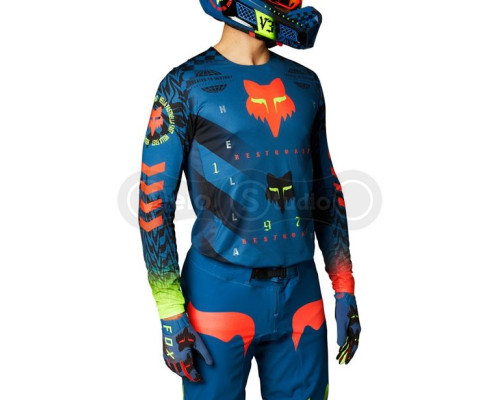 Джерси FOX Flexair Mawlr Jersey Dusty Blue размер L