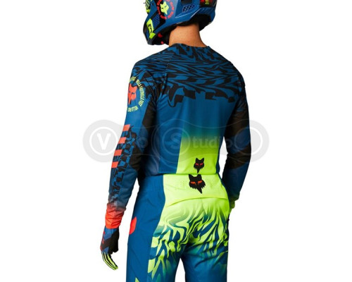 Джерси FOX Flexair Mawlr Jersey Dusty Blue размер L