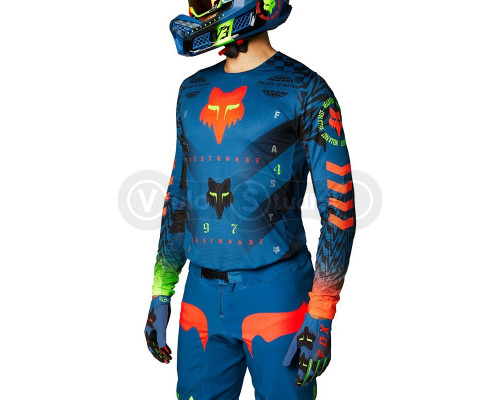 Джерси FOX Flexair Mawlr Jersey Dusty Blue размер L