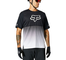 Джерсі FOX Flexair SS Jersey Black/White розмір M