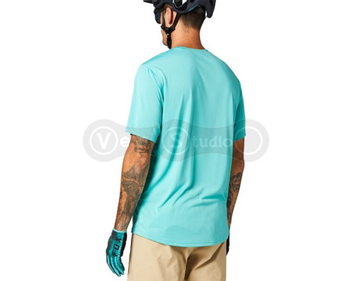 Джерсі FOX Ranger Block SS Jersey Teal розмір L