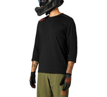 Джерси FOX Ranger Drirelease 3/4 Jersey Black размер L