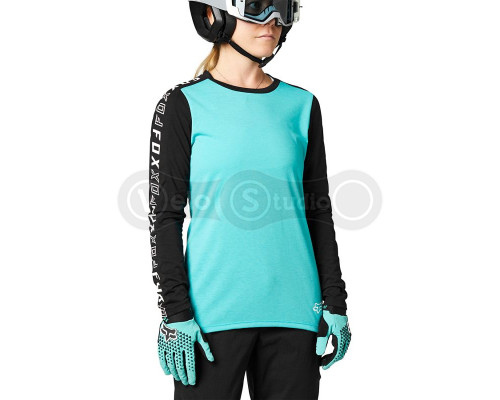 Джерсі FOX Ranger Drirelease LS Womens Teal розмір S