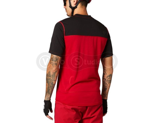 Джерси FOX Ranger Henley DR SS Chili размер L