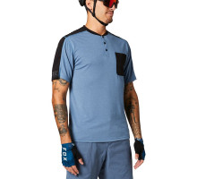 Джерсі FOX Ranger Henley DR SS Matte Blue розмір S