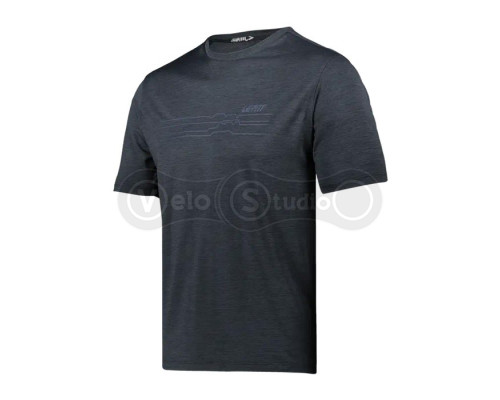 Джерсі LEATT MTB 1.0 SS Black розмір L