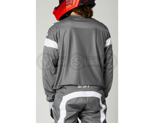 Джерси SHIFT White Label Void Jersey Grey/White размер L