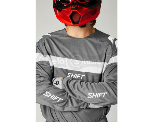 Джерси SHIFT White Label Void Jersey Grey/White размер L