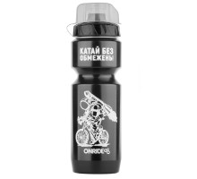 Фляга Onride Wally 800 мл чёрная с колпачком