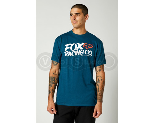 Футболка FOX Wayfarer SS Tee Dark Indigo размер L