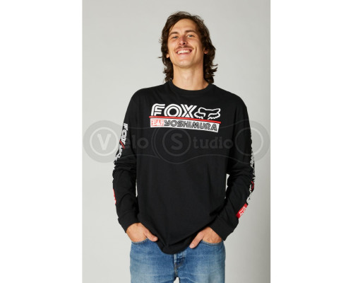 Футболка FOX Yoshimura LS Tee Black розмір M