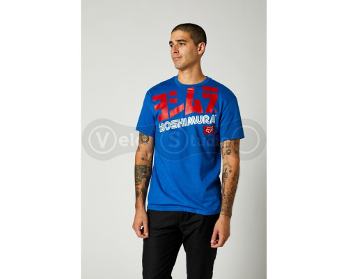 Футболка FOX Yoshimura Oversized SS Tee Royal Blue L