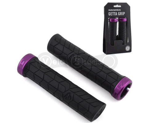Грипсы Race Face Getta Grips Black Purple 30 мм